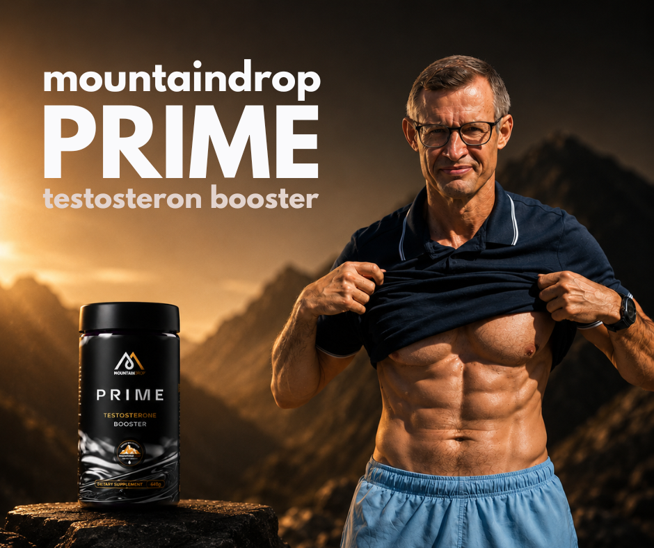 Mountaindrop Prime – přírodní booster testosteronu se shilajitem