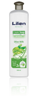 Lilien krémové tekuté mýdlo Olive Milk 1000 ml