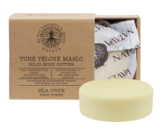 NATAVA Tuhé tělové máslo - Síla ovoce 100 g