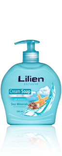 Lilien krémové tekuté mýdlo Sea Minerals 500 ml