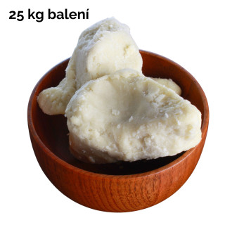 Nerafinované bambucké máslo - karton 25 kg + dárek zdarma