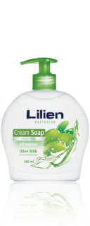 Lilien krémové tekuté mýdlo Olive Milk 500 ml