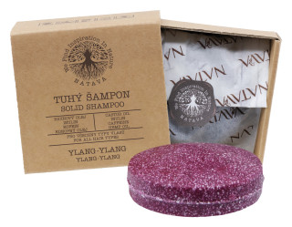 NATAVA Tuhý šampon - Ylang-Ylang 85 g