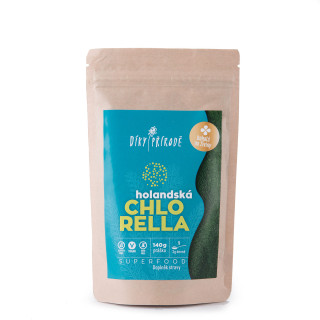 Holandská chlorella prášek 140 g