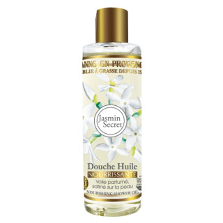 Jeanne en Provence Výživný Sprchový Olej - Tajemství Jasmínu, 250ml