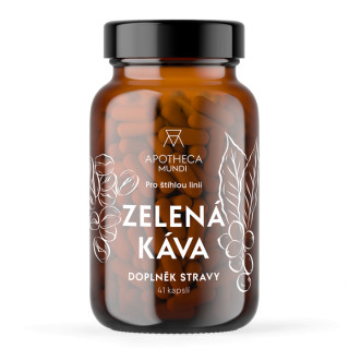 Apotheca Mundi Zelená káva 41 kapslí
