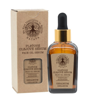 NATAVA Pleťové olejové sérum - Geránium 30ml