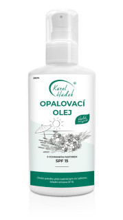 Karel Hadek OPALOVACÍ OLEJ SPF 15
