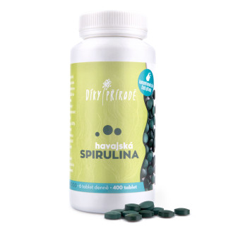 Havajská spirulina 400 tablet