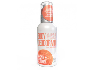 PŘÍRODNÍ DEODORANT VE SPREJI - PIVOŇKA A KVĚT BAVLNY 100ml