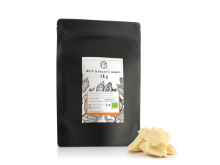 BIO nerafinované kakaové máslo 250g/500g/1kg/5kg + dárek zdarma
