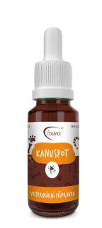 AromaFauna KANUSPOT při zvýšeném výskytu klíšťat, blech a hmyzu