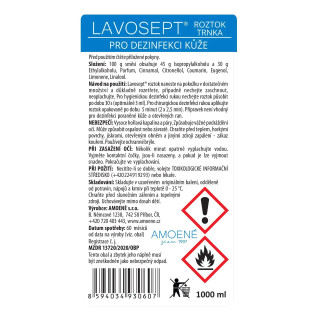 Lavosept® roztok - dezinfekce s vůni trnky, 1000 ml
