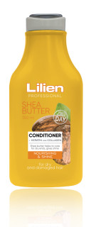 Lilien kondicionér pro suché a poškozené vlasy Shea Butter 350 ml