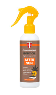 PALACIO CannaProtect - Tělový olej po opalování after sun s konopím, 150 ml