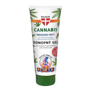 PALACIO Konopný masážní gel Forte, tuba, 200 ml