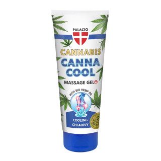 PALACIO Konopný masážní gel, chladivý, tuba, 200 ml