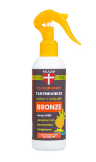 PALACIO CannaProtect - Tělové mléko pro podporu opálení bronze s konopím, 200ml