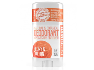 PŘÍRODNÍ TUHÝ DEODORANT - PIVOŇKA A KVĚT BAVLNY 65g