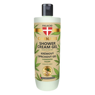 PALACIO Krémový sprchový gel s konopným olejem 500 ml