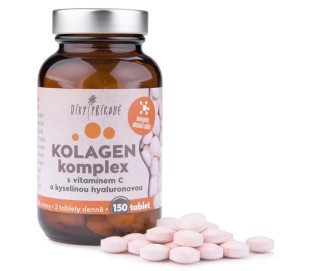 Kolagen komplex s vitamínem C a kyselinou hyaluronovou 150 tablet
