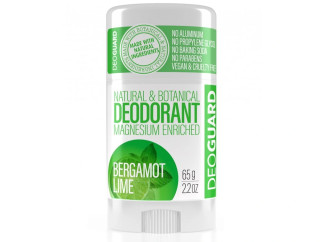 PŘÍRODNÍ TUHÝ DEODORANT - BERGAMOT A LIMETKA 65g