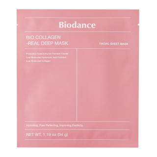 Biodance Bio-Collagen Real Deep Mask Zpevňující kolagenová maska na obličej 1ks/34g