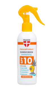 PALACIO CannaProtect - Opalovací mléko SPF10 s konopím, 200ml