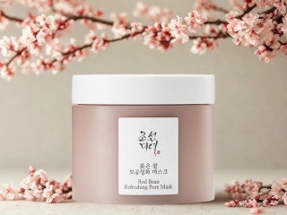 Beauty of Joseon Red Bean Refreshing Pore Mask - Krémová chladivá maska s jílem a extraktem z fazolí 140 ml