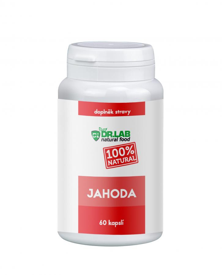 DR.LAB JAHODA 100% 60 KAPSLÍ