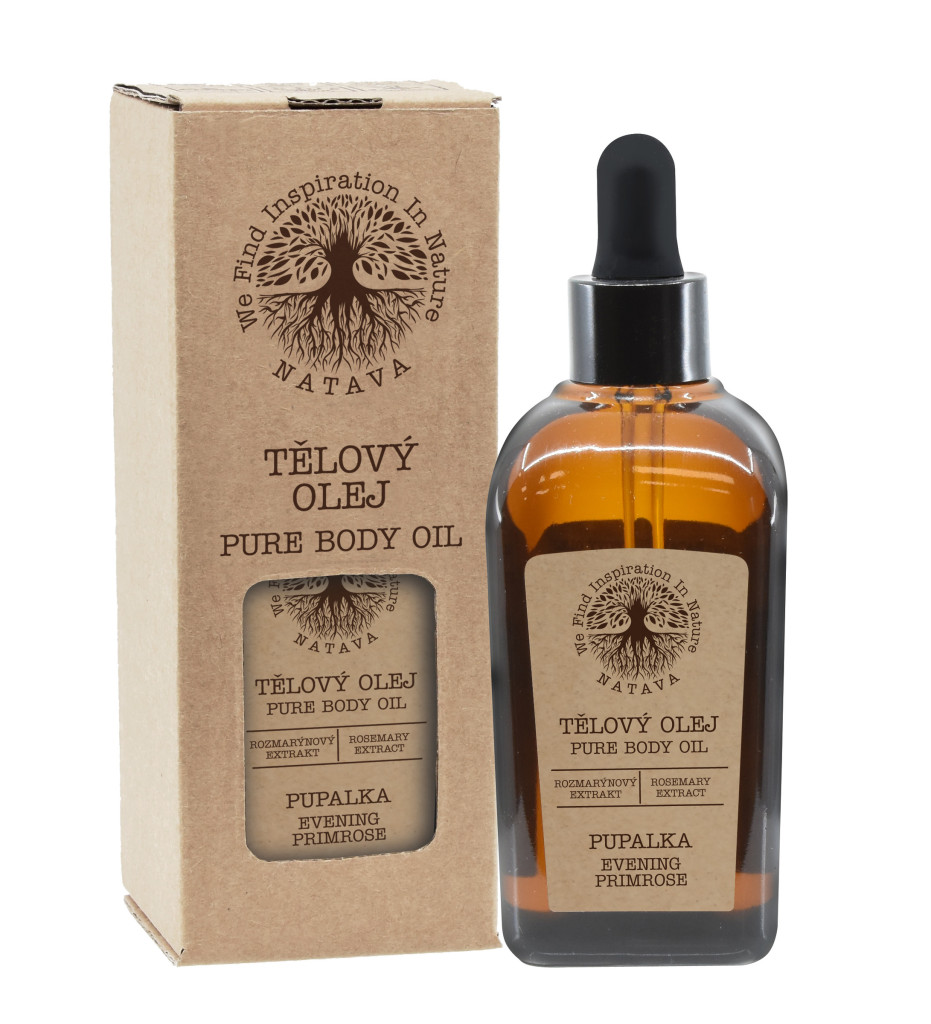 NATAVA Tělový olej - Šípek 100ml