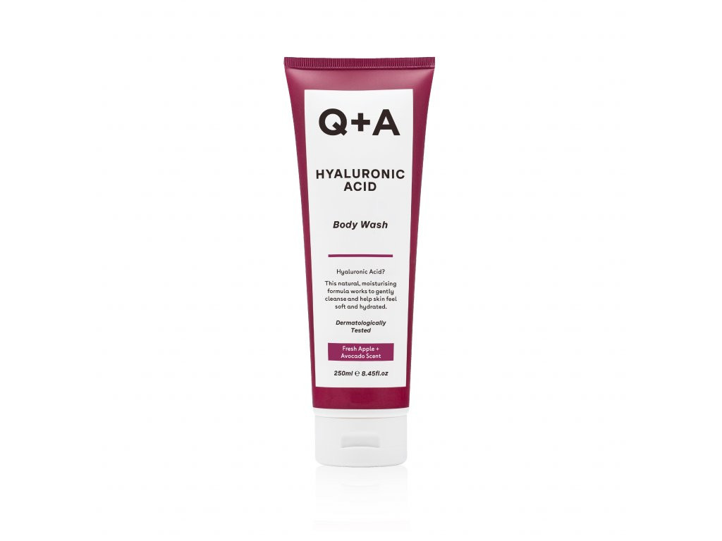 Q+A Sprchový gel s kyselinou hyaluronovou, 250ml
