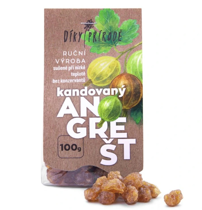 Angrešt kandovaný 100 g