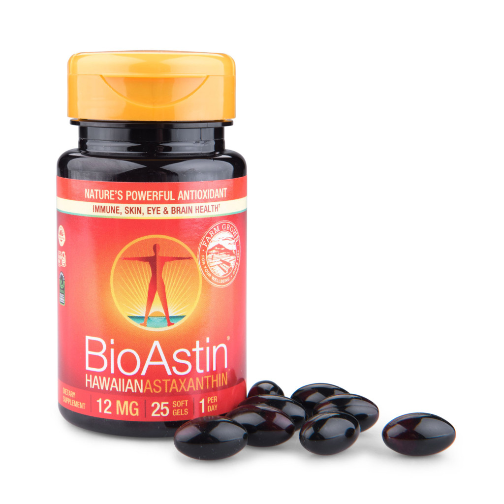 BioAstin Havajský astaxanthin 12 mg, 25 kapslí