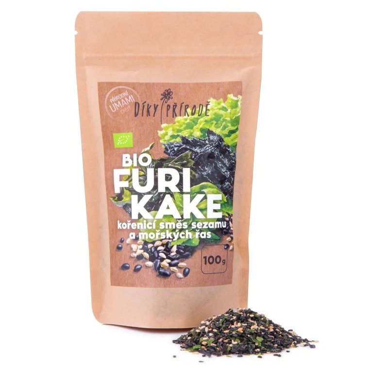Furikake BIO - kořenicí směs sezamu a mořských řas 100 g