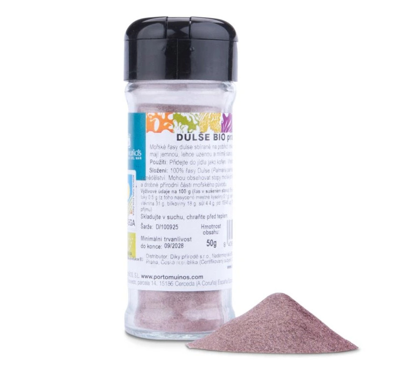 Mořské řasy Dulse BIO prášek 50 g