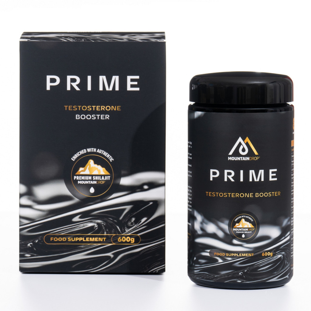 Mountaindrop Prime, krabička a dóza 600 g