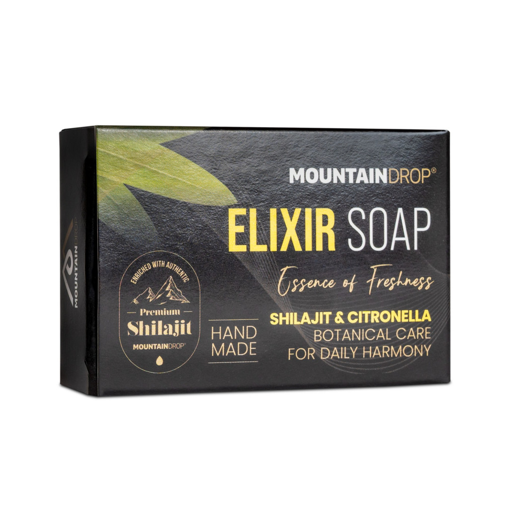 Mountaindrop shilajit mumio mýdlo 100 g, citronella