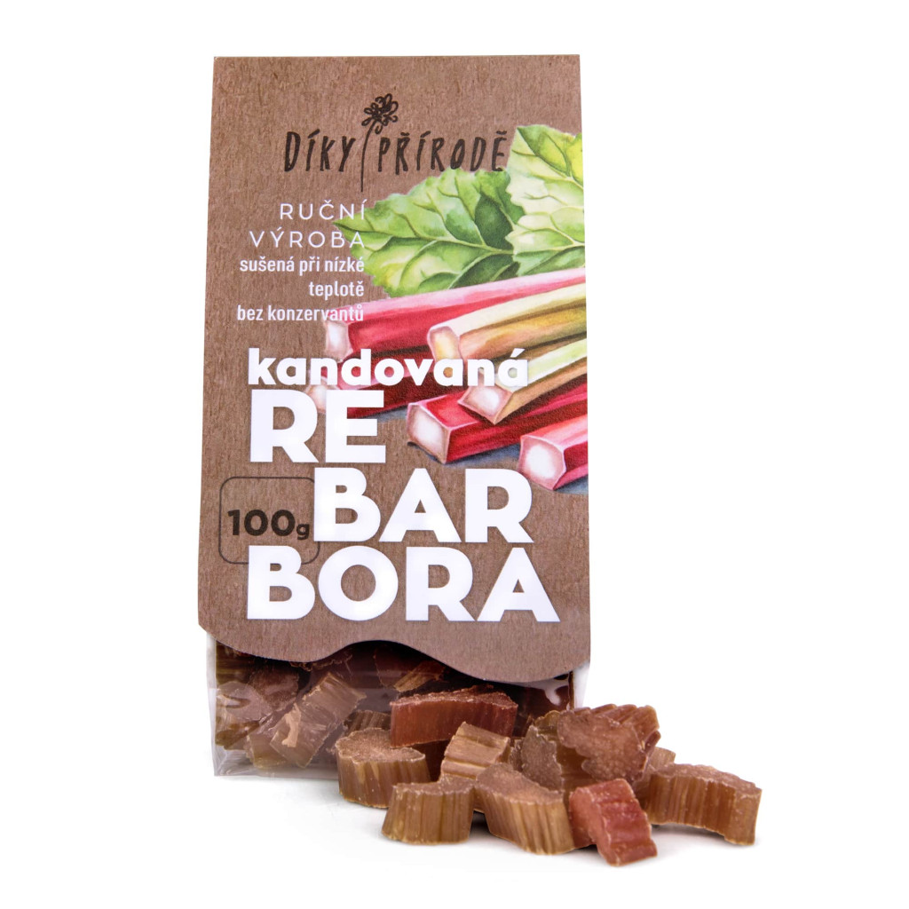 Rebarbora kandovaná 100 g