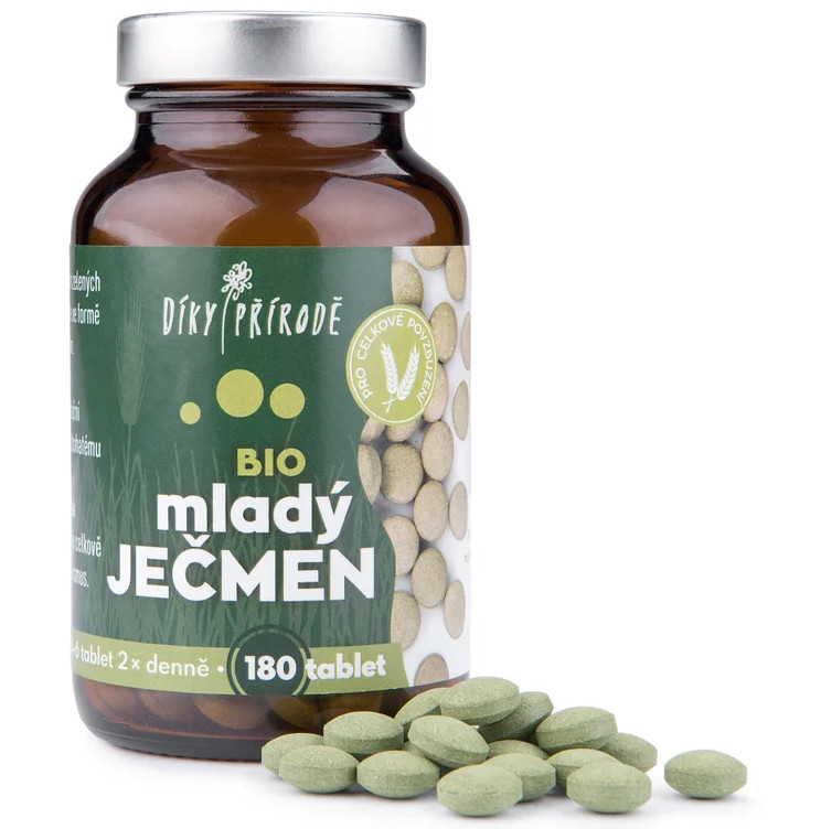 Mladý ječmen BIO 180 tablet